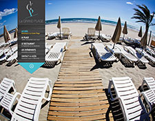 Site internet La Grand Plage